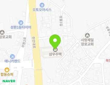 충청남도 천안시 서북구 성환읍 성월3길 13-1 (삼우주택) 지도