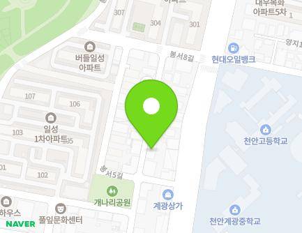 충청남도 천안시 서북구 봉서5길 16 (쌍용동) 지도