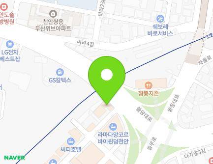 충청남도 천안시 서북구 차돌들길 12-7 (쌍용동) 지도