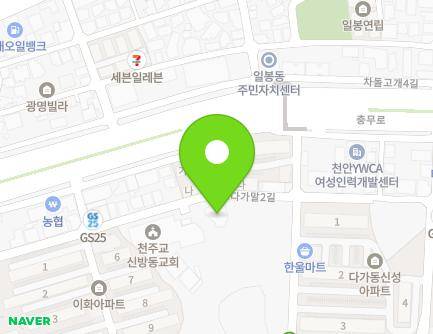 충청남도 천안시 서북구 다가말2길 26 (쌍용동, 아이,숲유치원) 지도