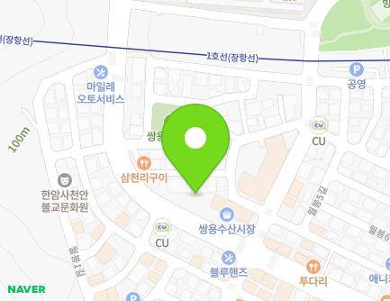 충청남도 천안시 서북구 월봉5길 21-1 (쌍용동, 방아다리어린이집) 지도