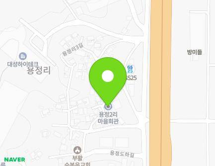 충청남도 천안시 서북구 입장면 용정리2길 12-14 (용정2리마을회관) 지도