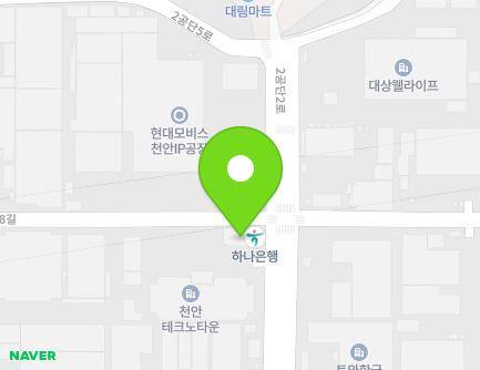 충청남도 천안시 서북구 2공단2로 97 (차암동, 외환은행) 지도