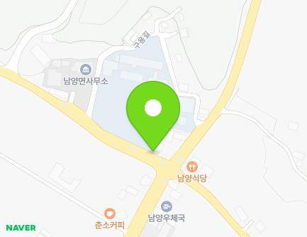 충청남도 청양군 남양면 만수로 1609 (남양파출소) 지도