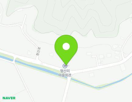 충청남도 청양군 대치면 청산로 1101 (형산리마을회관) 지도