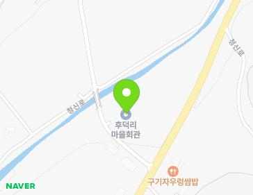 충청남도 청양군 운곡면 청신로 677-10 (후덕리마을회관) 지도