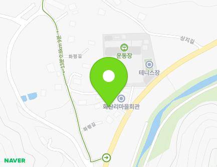 충청남도 청양군 장평면 화평길 20-12 (화산교회) 지도