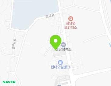 충청남도 청양군 청남면 명덕로 193 (정산농협청남지점) 지도