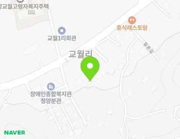 충청남도 청양군 청양읍 월촌길 54-28 (상록빌라) 지도