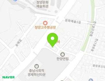 충청남도 청양군 청양읍 문화예술로 175-5 (청성빌라) 지도