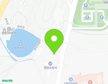 충청남도 청양군 청양읍 충절로 1187 (청양소방서) 지도