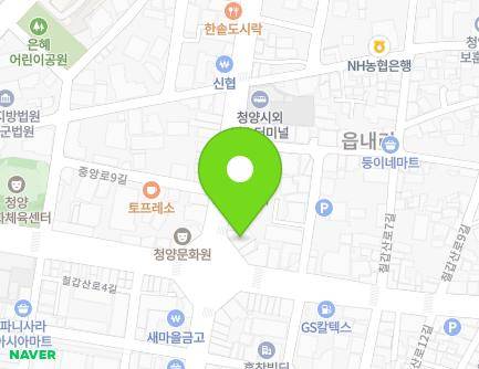 충청남도 청양군 청양읍 중앙로 130-1 (삼성의원) 지도