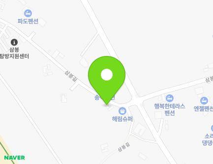 충청남도 태안군 안면읍 삼봉길 173 (초가산간) 지도