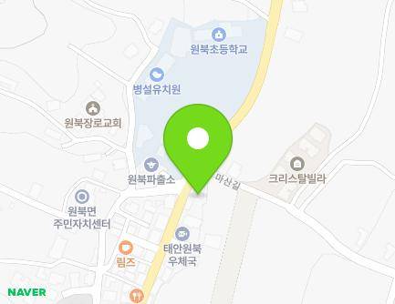 충청남도 태안군 원북면 원이로 848-1 (원북자율방범대) 지도