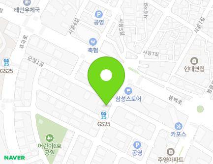 충청남도 태안군 태안읍 군청1길 20 (예소담빌리지) 지도