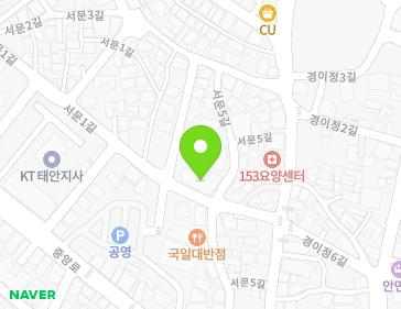 충청남도 태안군 태안읍 서문1길 45 (장미아파트) 지도