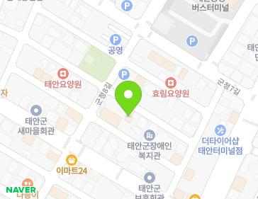 충청남도 태안군 태안읍 군청6길 24 지도
