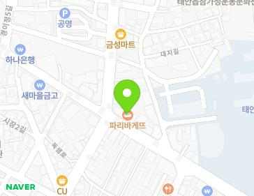 충청남도 태안군 태안읍 중앙로 91-1 지도
