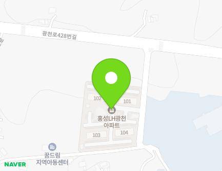 충청남도 홍성군 광천읍 광천로428번길 46-14 (홍성광천아파트) 지도