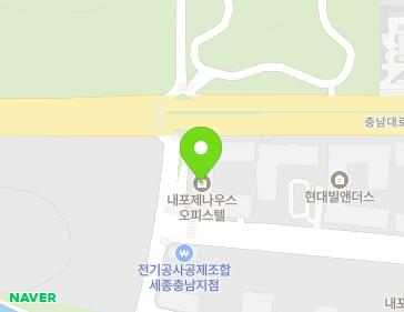 충청남도 홍성군 홍북읍 충남대로 24 (내포제나우스오피스텔) 지도