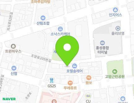 충청남도 홍성군 홍성읍 조양로205번길 54 (홍성중앙외과) 지도