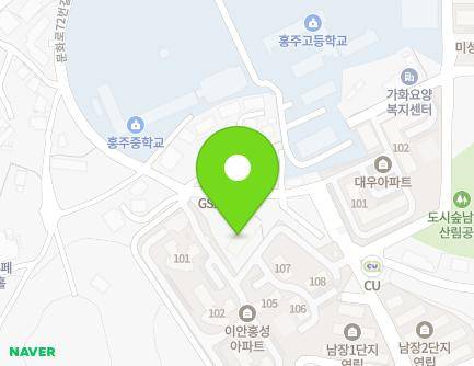 충청남도 홍성군 홍성읍 문화로72번길 36 (조은아파트) 지도
