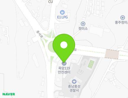 충청남도 홍성군 홍성읍 충서로 1258 (옥암119안전센터) 지도