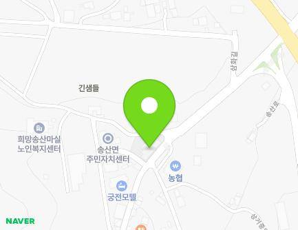 충청남도 당진시 송산면 상거중앙길 85 (농협창고) 지도