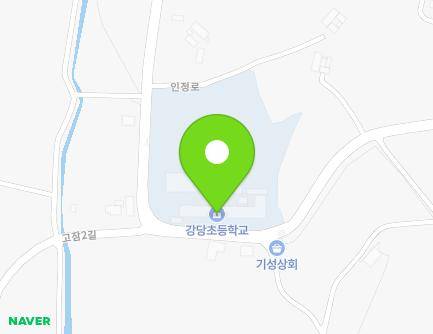 충청남도 서산시 부석면 인정로 183 (강당초등학교) 지도