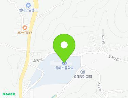 충청남도 천안시 동남구 북면 오곡2길 6-13 (위례초등학교) 지도