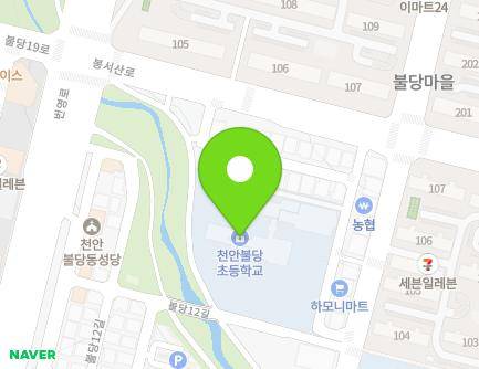 충청남도 천안시 서북구 불당4로 39-21 (불당동, 천안불당초등학교) 지도