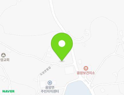 충청남도 서산시 음암면 도당로 35 (119지역대) 지도