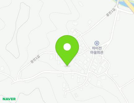 충청북도 괴산군 감물면 광전2길 16-2 지도