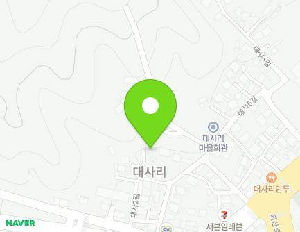 충청북도 괴산군 괴산읍 대사2길 11-1 지도