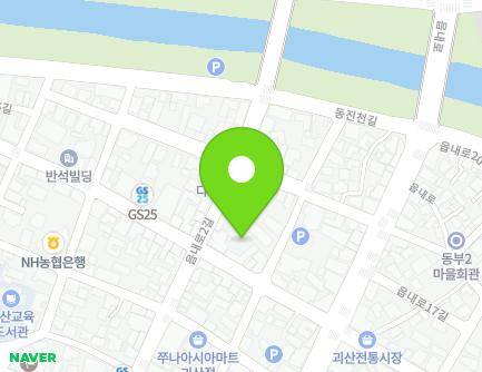 충청북도 괴산군 괴산읍 읍내로15길 12 지도