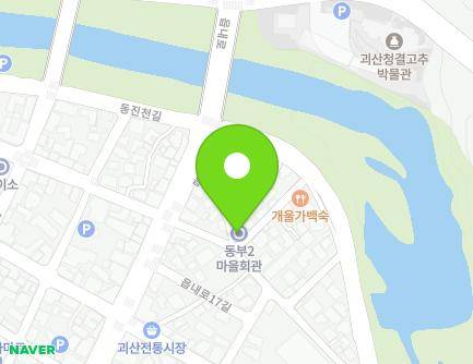 충청북도 괴산군 괴산읍 읍내로19길 7-1 지도