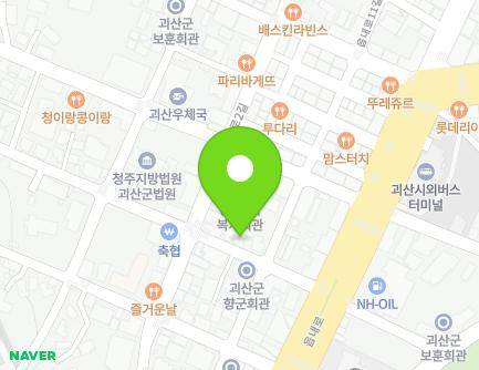 충청북도 괴산군 괴산읍 읍내로5길 10 (장안의원) 지도