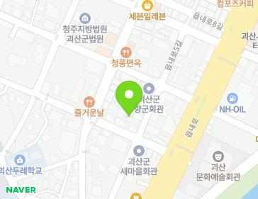 충청북도 괴산군 괴산읍 읍내로5길 9-9 (중부교회) 지도
