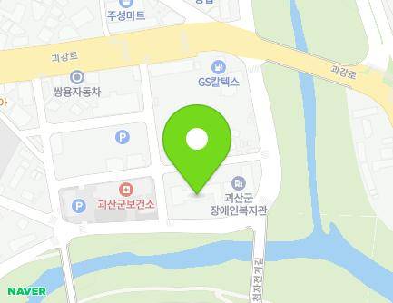 충청북도 괴산군 괴산읍 동진천길 51 (괴산군노인복지관) 지도