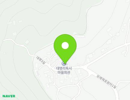 충청북도 괴산군 문광면 대명3길 157 (둑시마을회관) 지도