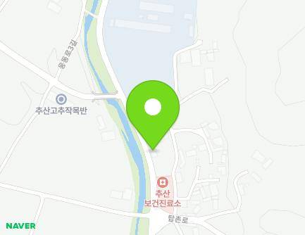 충청북도 괴산군 불정면 추산로 112 (추산마을회관) 지도