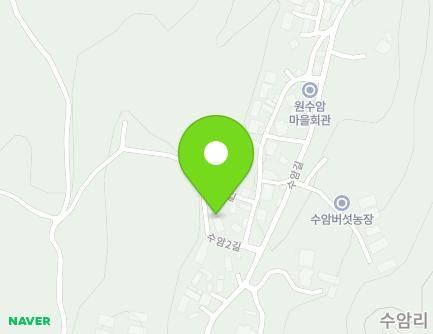 충청북도 괴산군 사리면 수암2길 6 지도