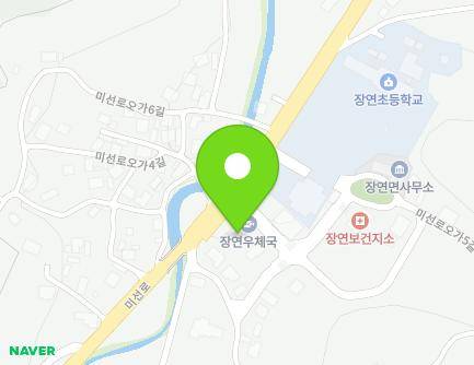 충청북도 괴산군 장연면 미선로 754 (장연우체국) 지도