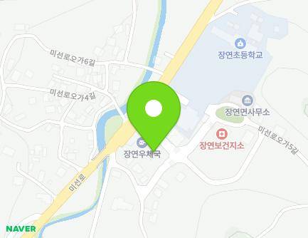 충청북도 괴산군 장연면 미선로 756-6 (오가리마을회관) 지도