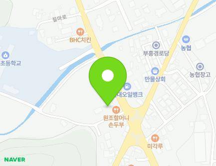 충청북도 괴산군 청안면 질마로 1466-1 지도