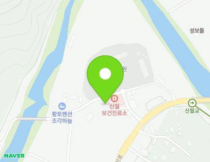 충청북도 괴산군 청천면 괴산로신월3길 15 (청천신월마을회관) 지도