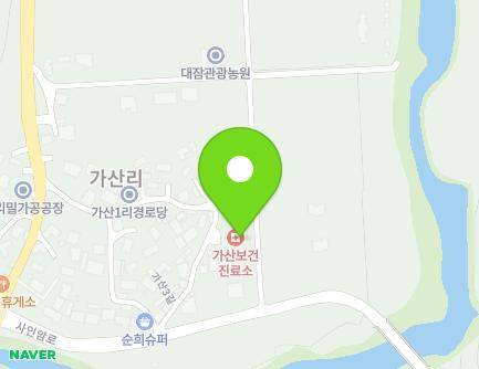 충청북도 단양군 단성면 가산3길 10 (가산보건소) 지도