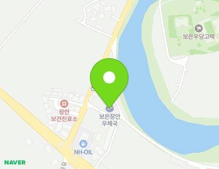 충청북도 보은군 장안면 장안로 10-7 (장안우체국) 지도