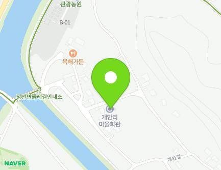 충청북도 보은군 장안면 개안길 25-6 (개안리마을회관) 지도