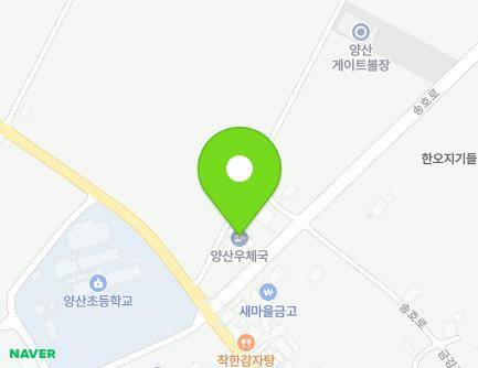 충청북도 영동군 양산면 송호로 7 (양산우체국) 지도